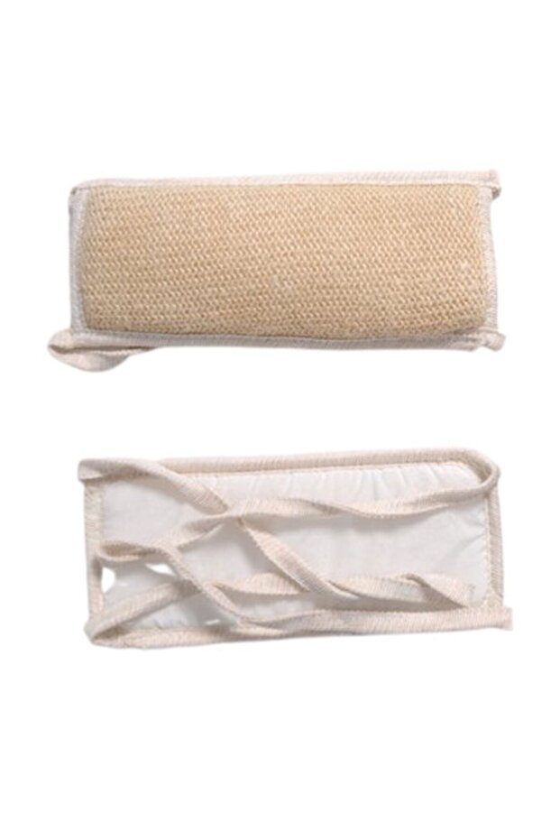 Karacalif Beige Backrest Knitted Fiber