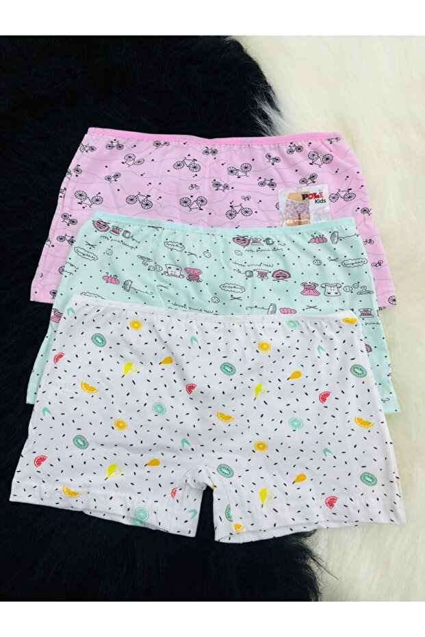Girl's 3-Piece Boxer 3