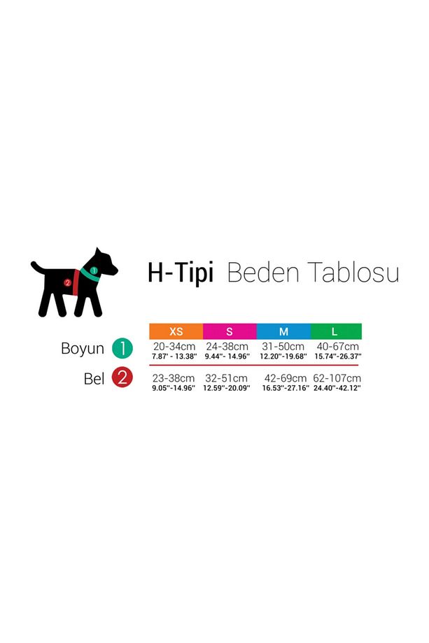 Leopard H-tipi Göğüs Tasması L - 2