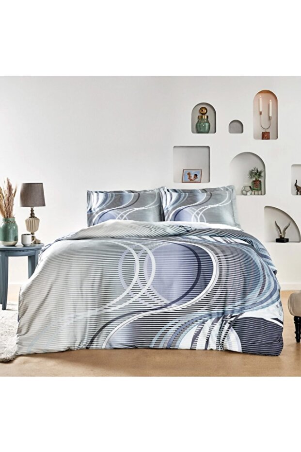 3254 Sc Marino Double Blue Duvet Cover Set 60250957