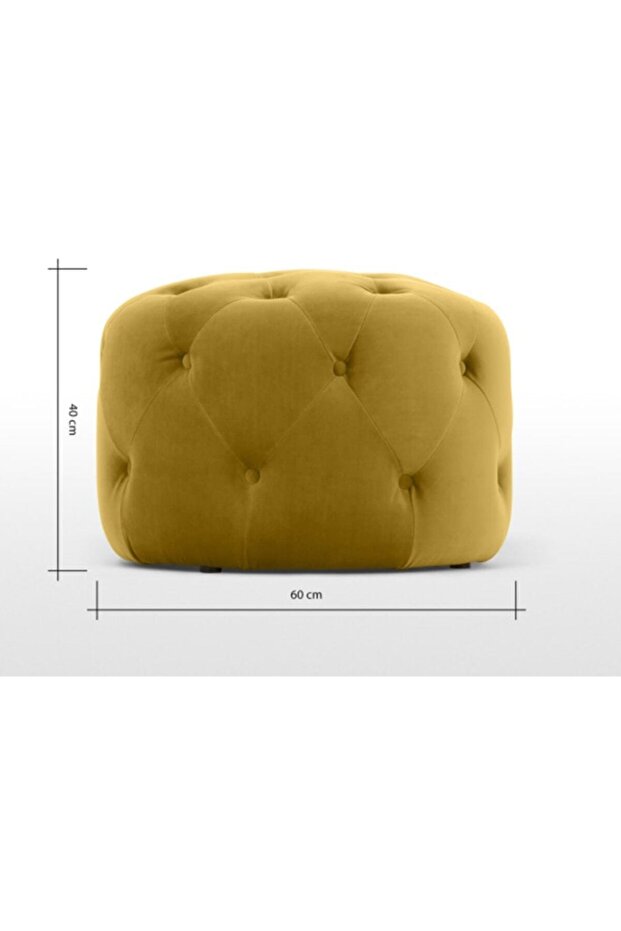 Veronica Puf Sarı - 4