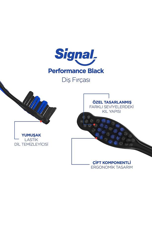Black 1 1 Diş Fırçası - 5