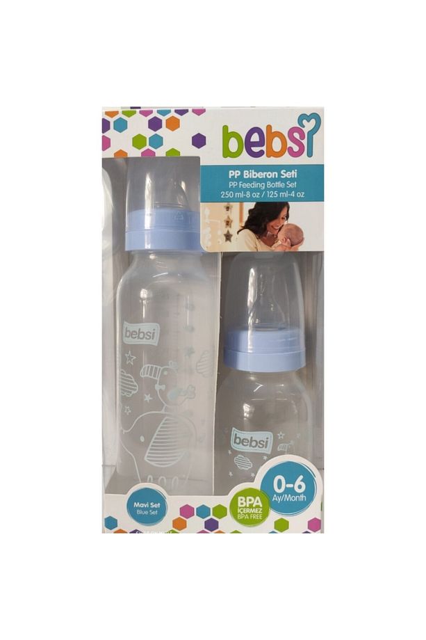 Bebsi Pp Biberon Seti 250ml +125ml Mavi 292 - 1