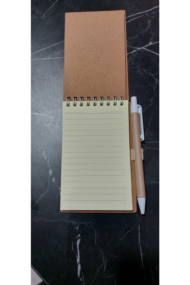 Geri Dönüşümlü Şekilli Kapaklı Not Seti - 3