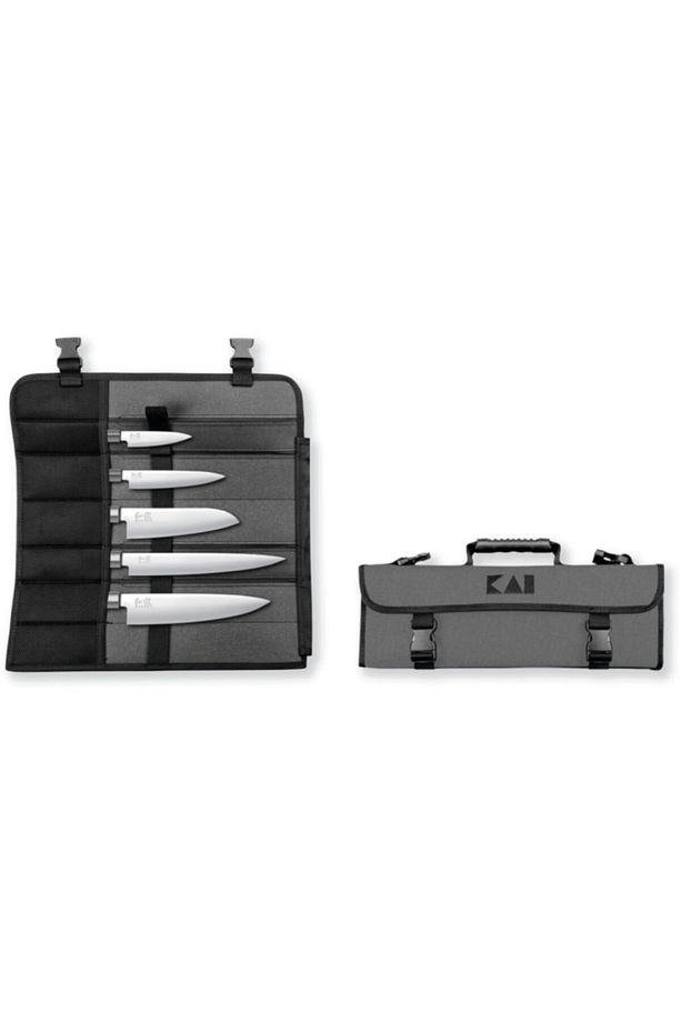 Wasabi Black Şef Bıçakları Seti Çantalı Dm0781eu67 - 1
