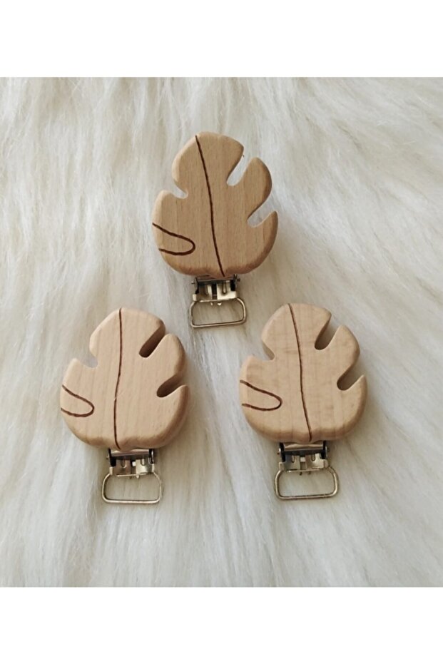 Leaf Pacifier Clip - 1
