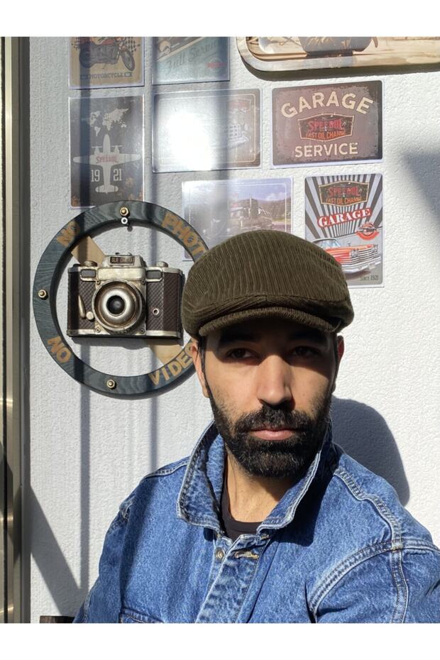 Haki Örme Triko Premium Kasket - 4