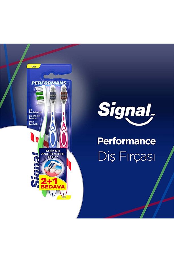 SİGNAL PERFORMANS 2+1 DİŞ FIRÇASI - 2