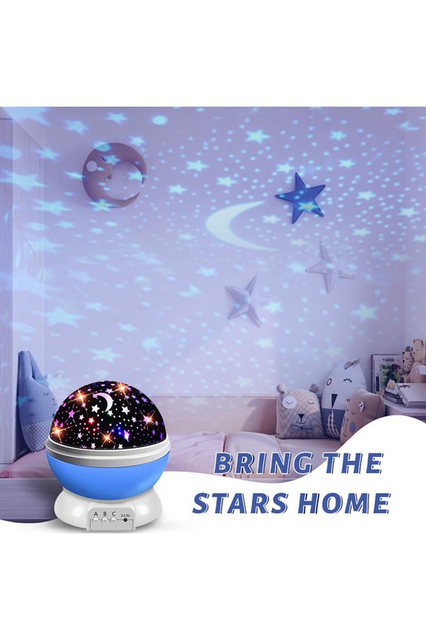 Star Projeksiyon Led Gece Lambası Usb Tavan Yıldız Yansıtma Işığı - 5