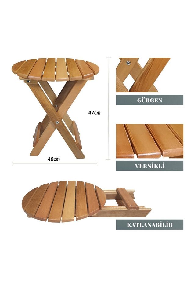 Keyif Set. Kollu Tv Koltuğu, Ayak Ucu Pufu, Sehpa 3 Lü Set (gri) - 6