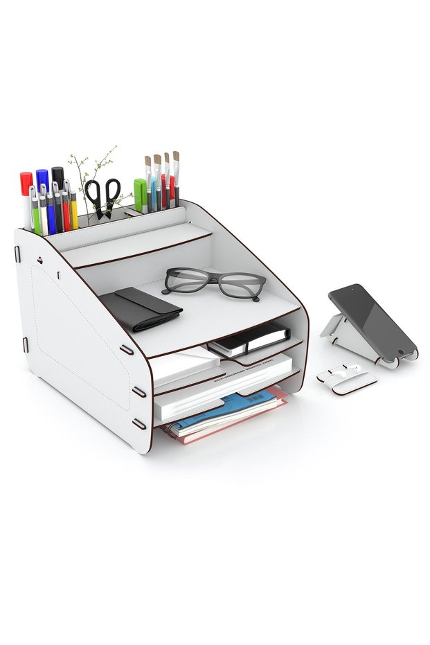 Fxm Hexa - 6 Colors - A4 Document Rack Desktop Organizer Organizer