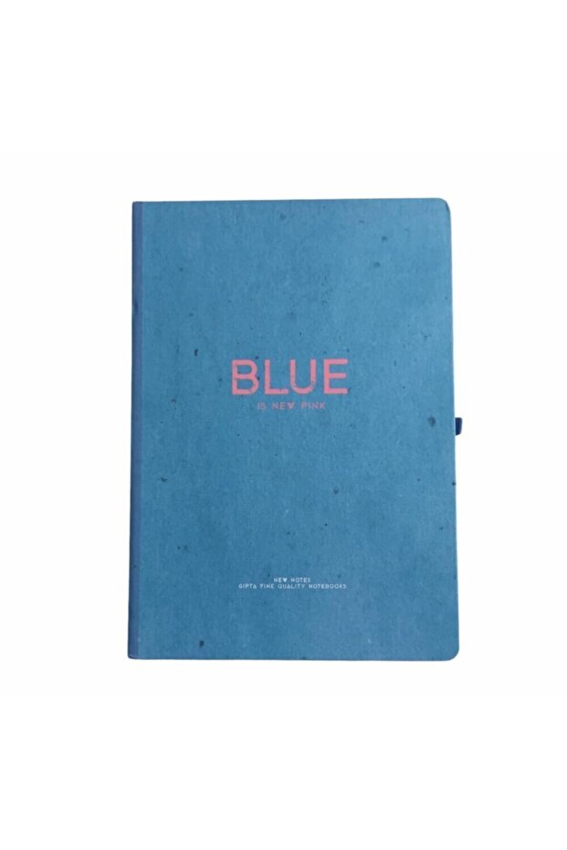 New Notes Blue Is New Pink غلاف صلب 120 ورقة 17x24 دفتر ملاحظات مبطن