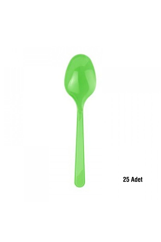 Kaşık Renkli 25'li Yeşil
