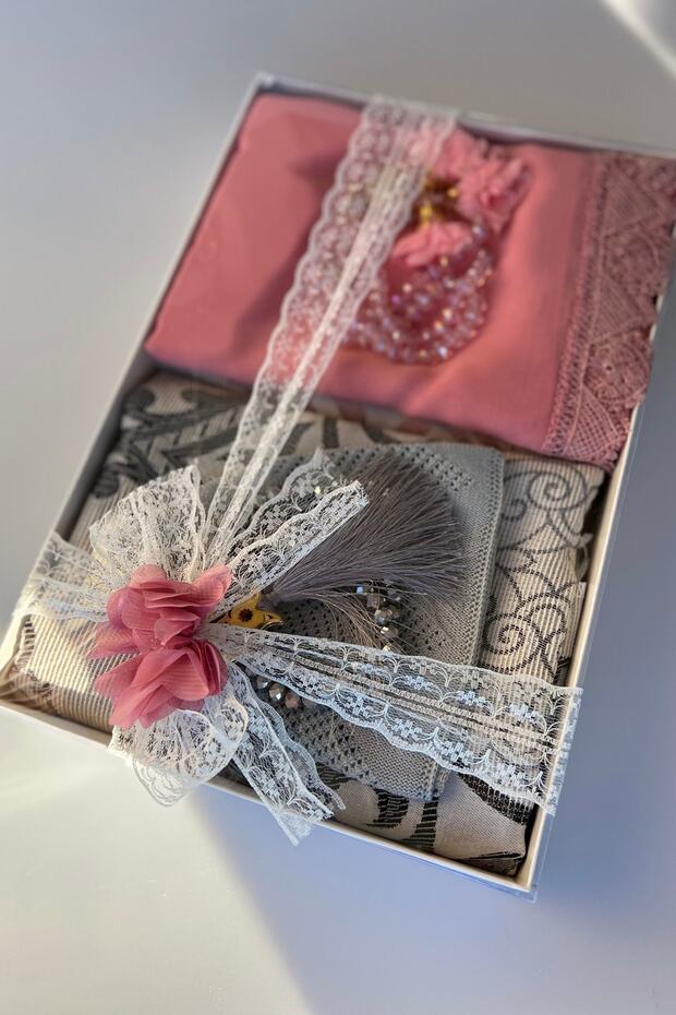 مجموعة سجادة صلاة حزمة العروس والعريس - 2