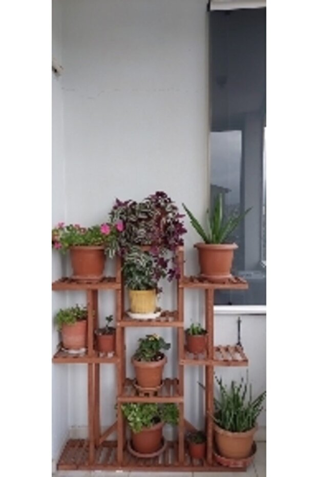 Ahşap Çiçeklik - 6