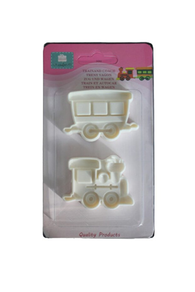 Plastic Train and Wagon Cutting Set