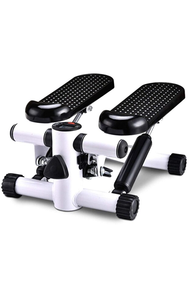 Treadmill Stepper Air Climber Resistance Band And Step Sports Exercise Machine With LCD Display - 1