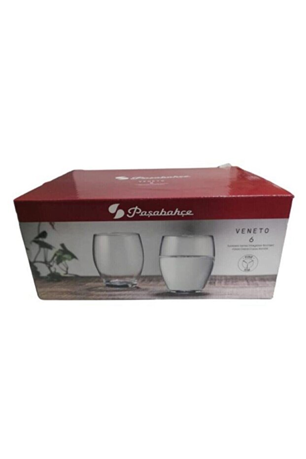 Veneto 6 Glasses 390 Cc Cold Cutting - Pbsb 420835