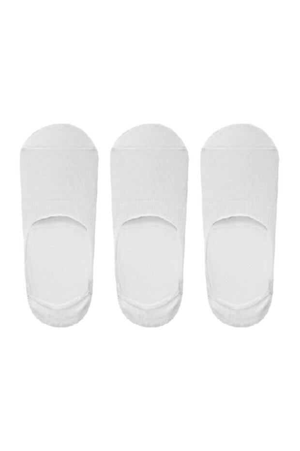 Trostruke nevidljive čarape bele - 1