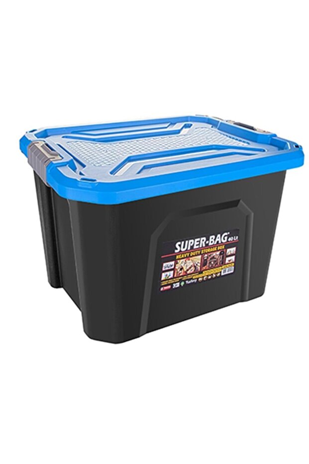Asr-4045 Superbag Saklama Kutusu Renkli Kapak 40 Lt - 2
