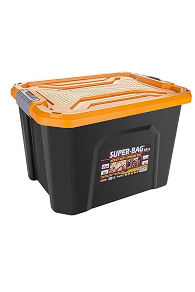 Asr-4045 Superbag Saklama Kutusu Renkli Kapak 40 Lt - 3