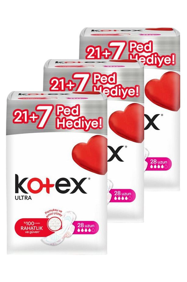 Ultra Uzun 28'li X 3 = 84 Adet Ped - 1