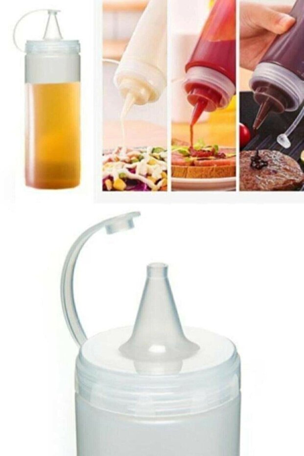 Hard Plastic Oil Pot and Sauce Bowl 700ml