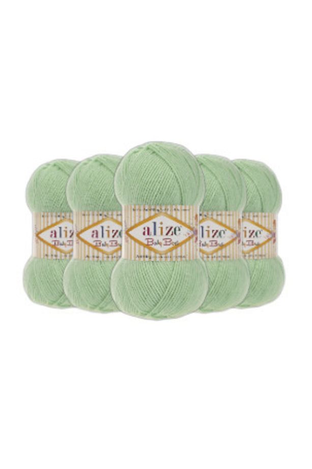 Baby Best El Örgü Ipi 5 Adet 100 Gram 41 Yeşil - 1