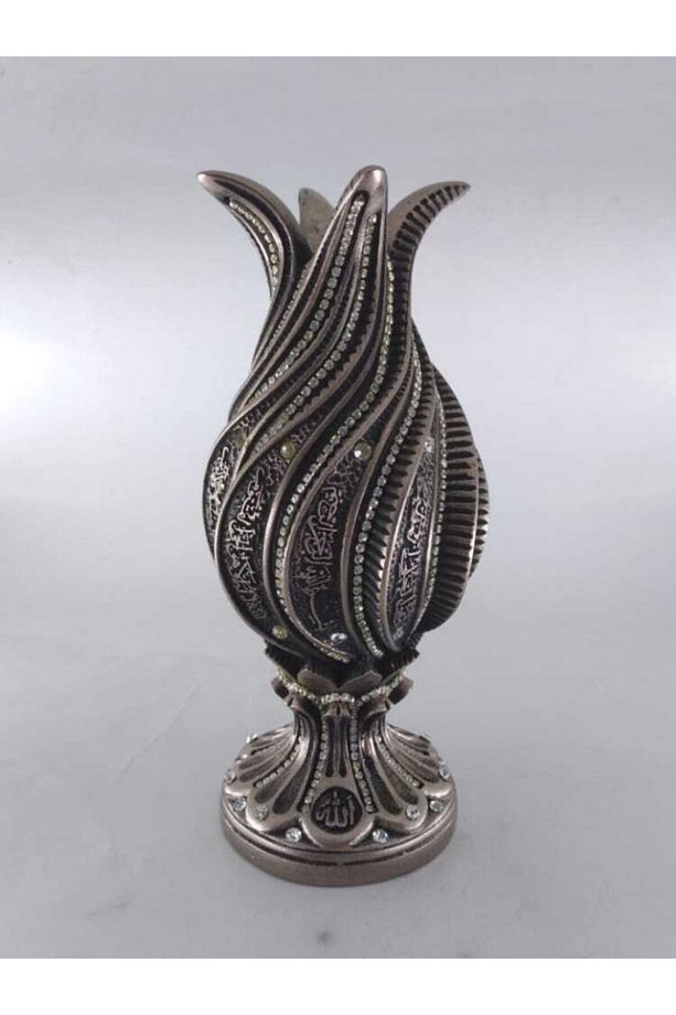 Lale Biblo Kristal Taş Bronz - 1