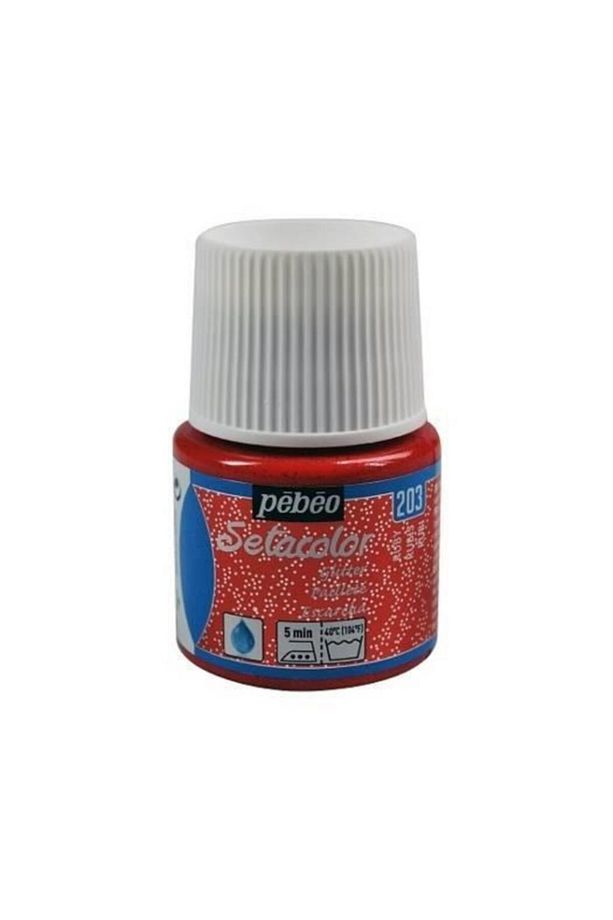 Setacolor Glitter (Simli)  Kumaş Boyası 203 RUBY - 1