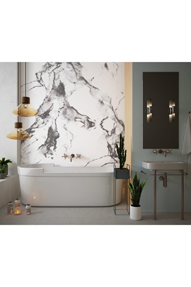 Bathroom Floor & Wall Heat & Water Resistant Adhesive Foil 70x300cm
