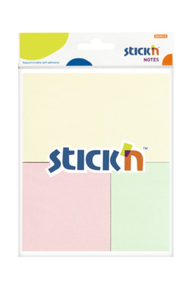 Gipta 21257 150Yp 3 Size 3 Pastel Color Note Paper
