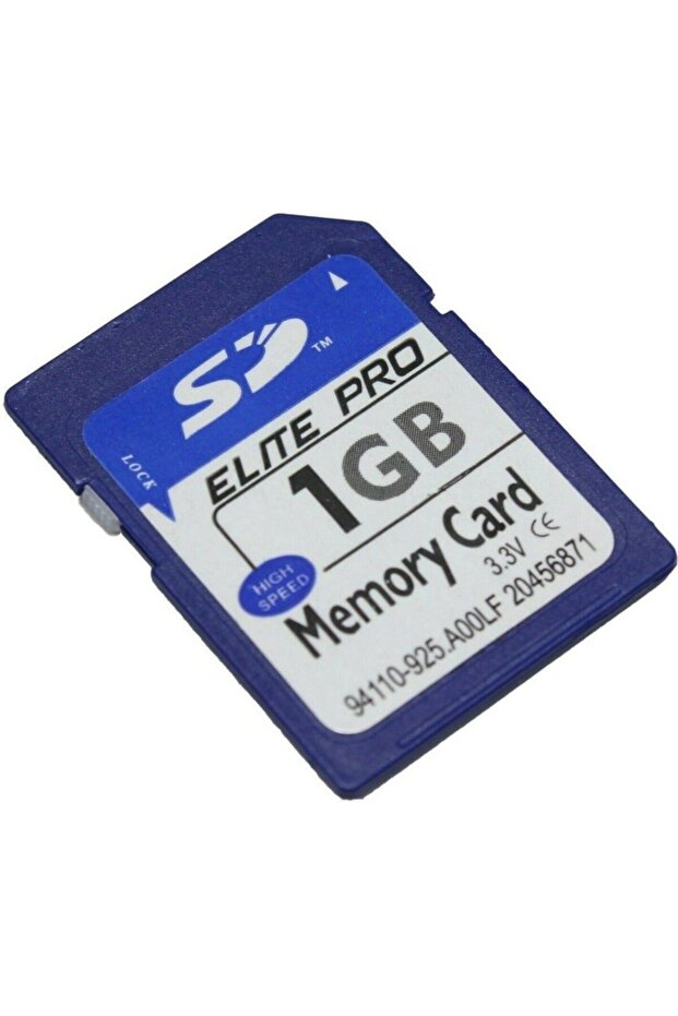 Elite Pro 1gb SD Memory Card Secure Digital Flash Memory - 1