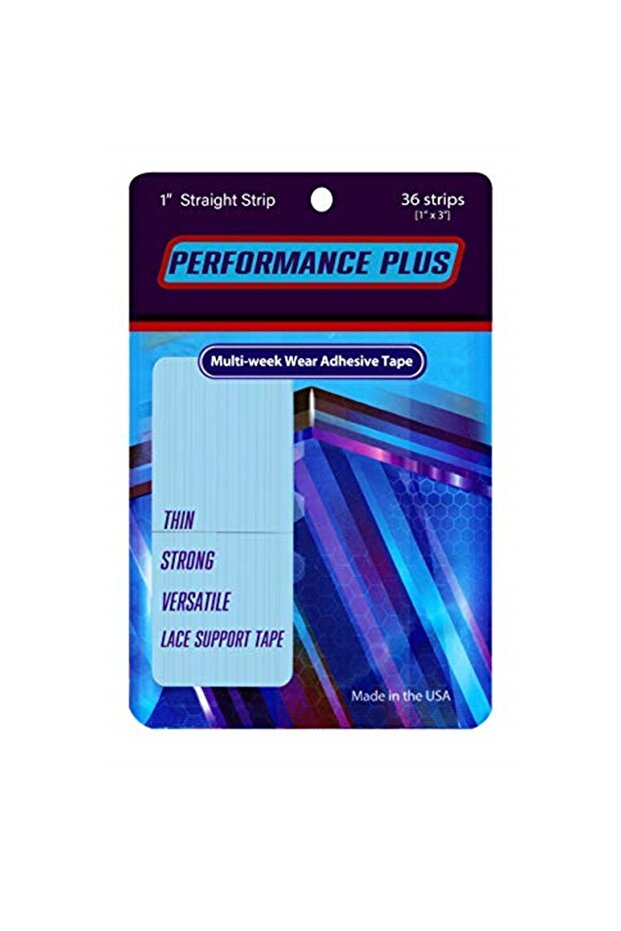 ربطة شعر صناعية سادة من Performance Plus (2,5 سم × 7,5 سم) [1 بوصة × 3 بوصة]