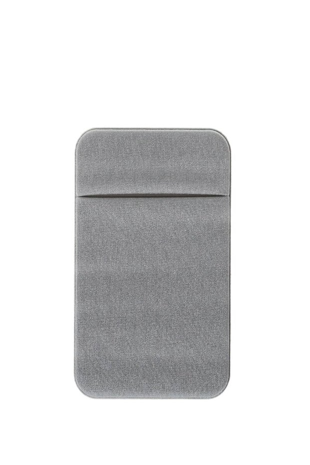 Lycra Money Card Holder That Can Be Adhered to the Back of a Mobile Phone