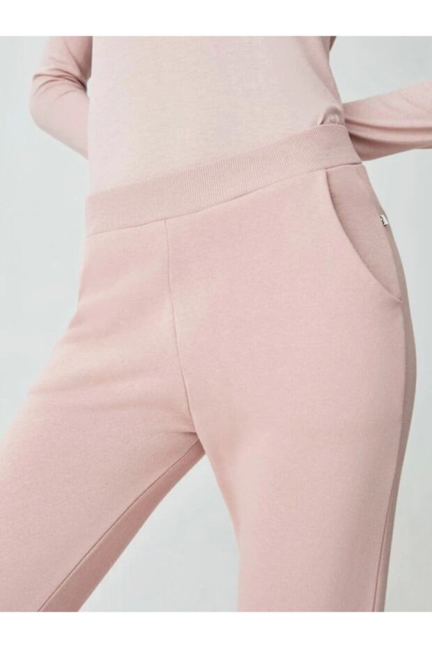 Dar Paça Cepli Pembe Eşofman - 3