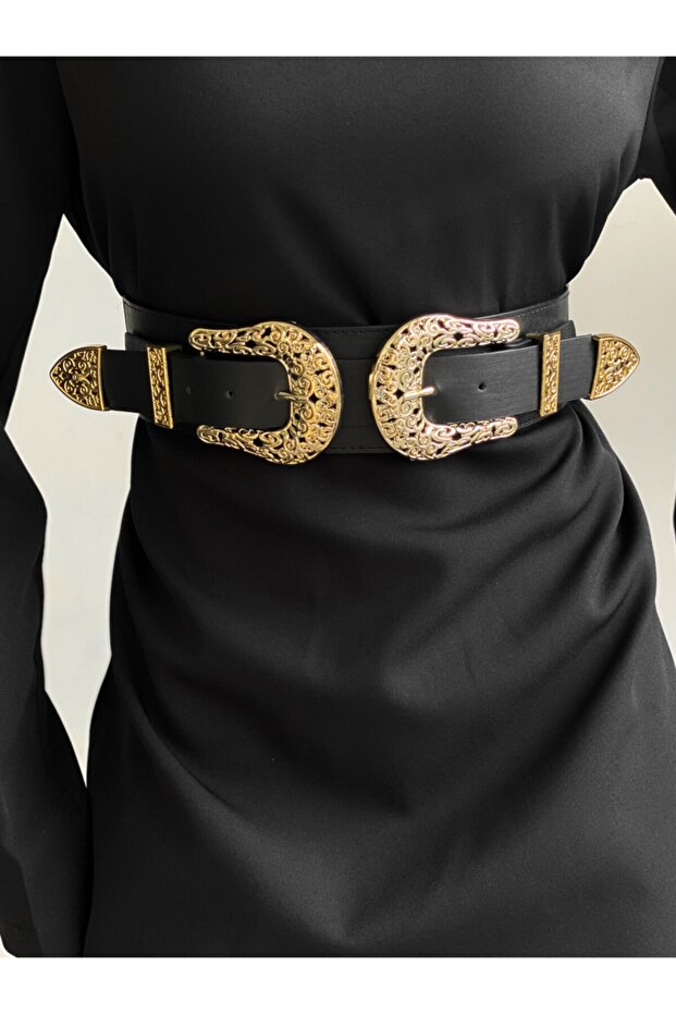 Elastický pásek s dvojitou přezkou - 2