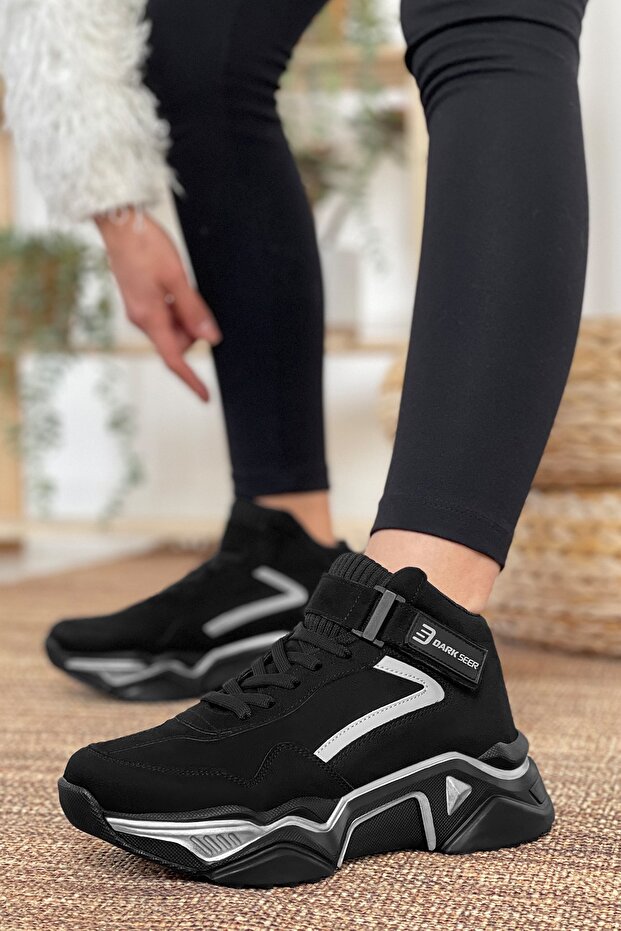 Siyah Kadın Sneaker - 3