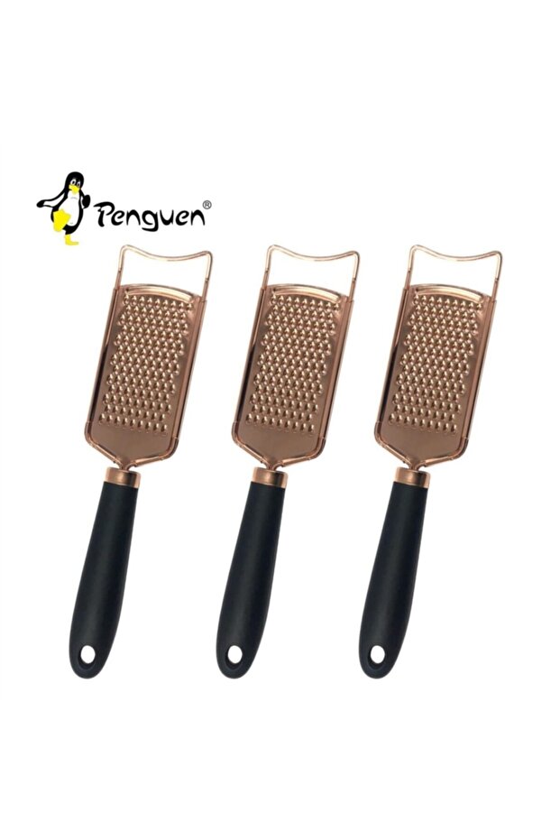 Copper Hand Grater Black Handle 1 Piece