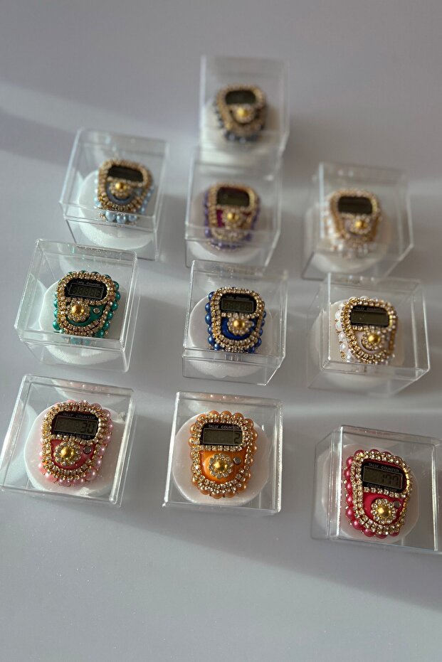 Zikirmatik Süslemeli Hediye Kutusunda 10 Adet - 3