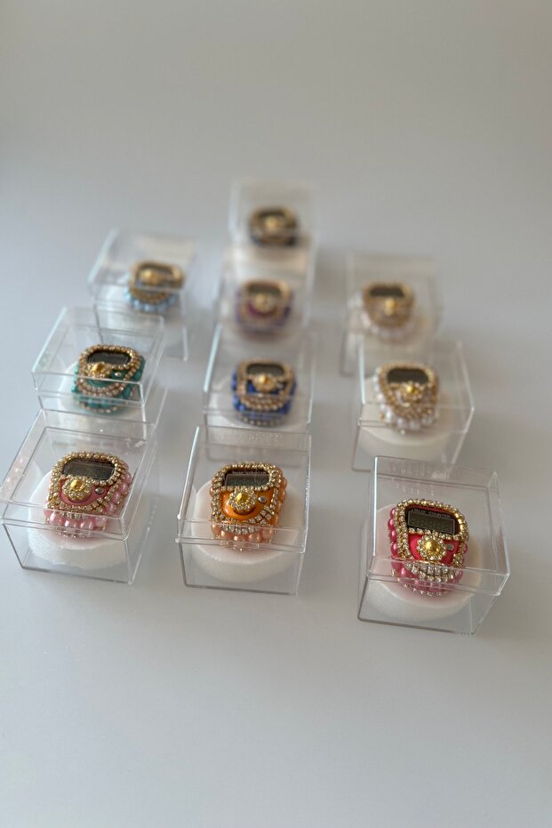 Zikirmatik Süslemeli Hediye Kutusunda 10 Adet - 4