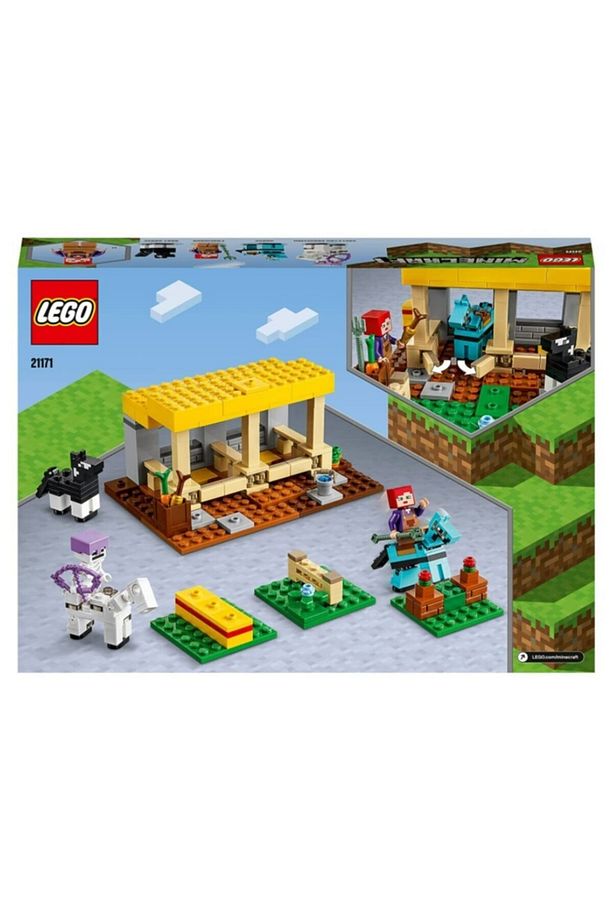 Minecraft™ At Ahırı 21171 - Minecraft Çiftlik Oyuncağı, İskelet Süvari içeren Yapım Seti (241 Parça) - 5