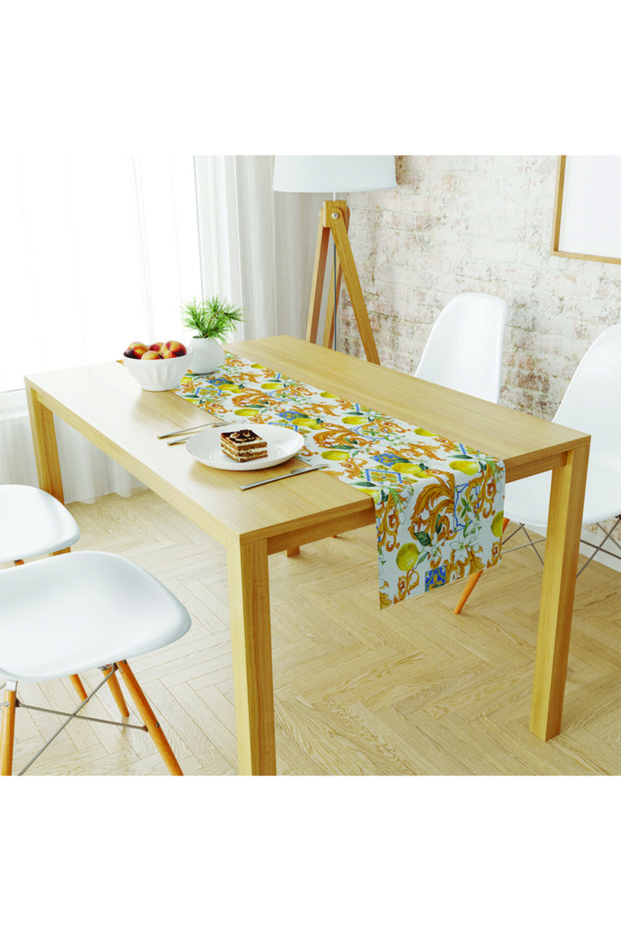 Lemon Design Runner 140x45cm