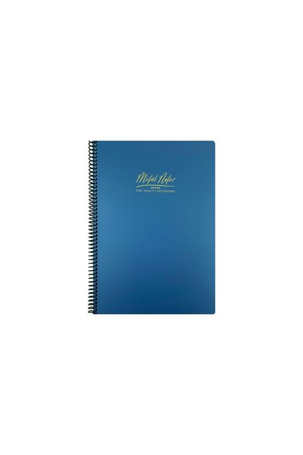 Metal Notes 17 X 24 Spiralli Defter Pp Kapak 80 Yaprak Kareli - 1