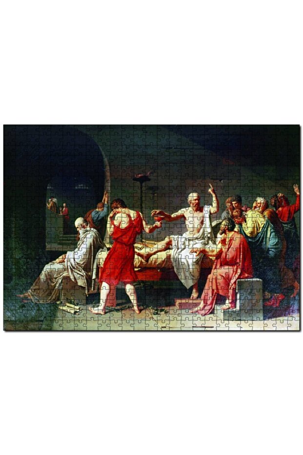 Socrates And Baldıran Venom 500 Piece Puzzle Jigsaw Puzzle Mdf (wood)