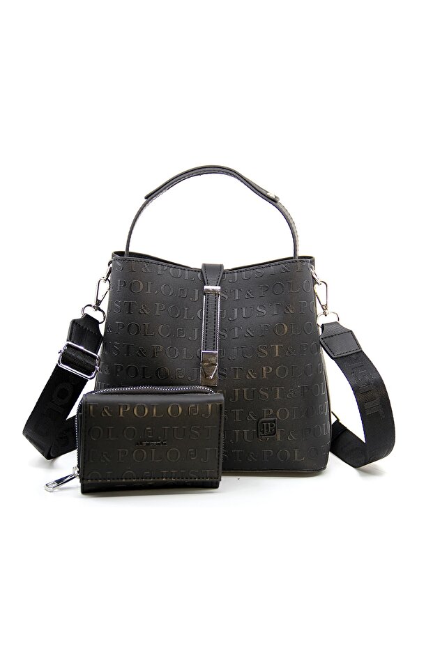 Women's Black Shoulder Bag for Daily Use Stylish Design