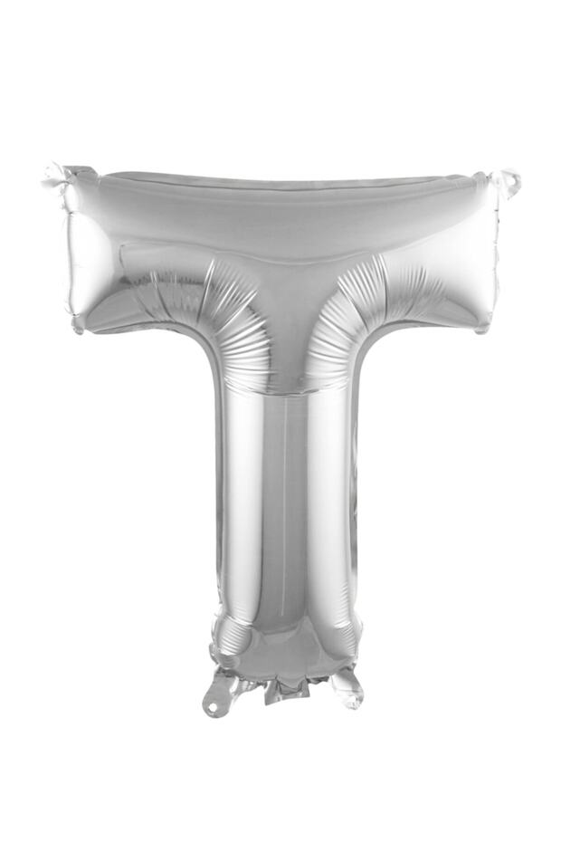 36 Cm Foil Letter Balloon T Letter 16'' 36 Cm