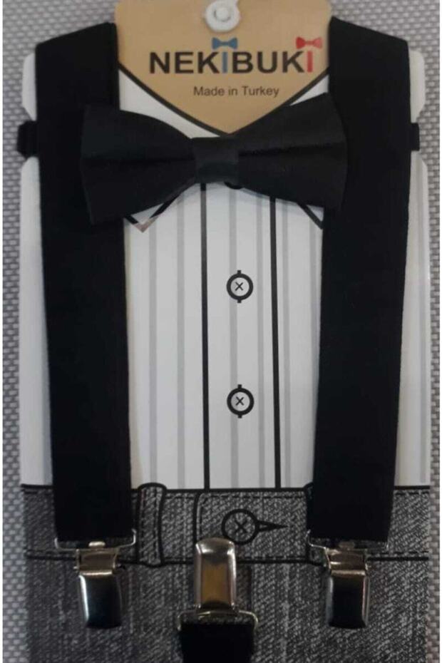 Pantolon Askısı Ve Papyon Takım - 1