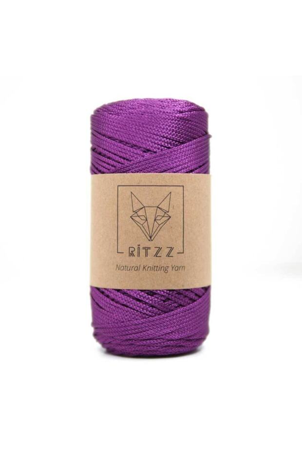 Snur Floş Macrame / 2 mm / Prune - 1
