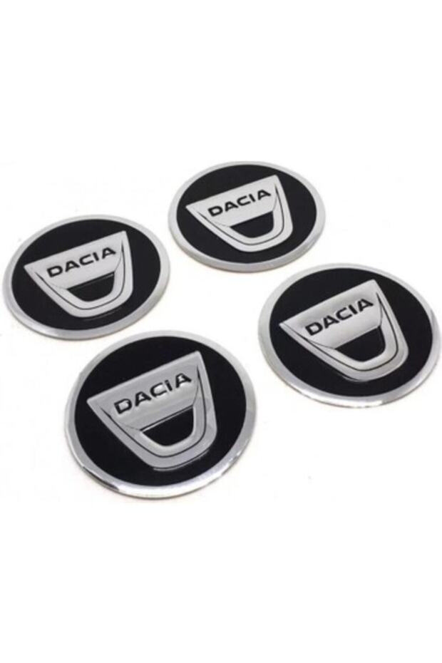 Dacia Sticker Paste Wheel Hub Set of Four 58 Mm